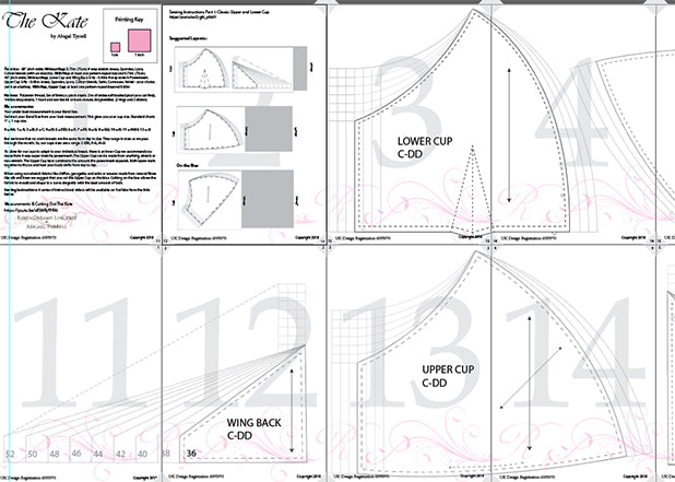 The Kate - Basic sizes 36-52 C-JJ